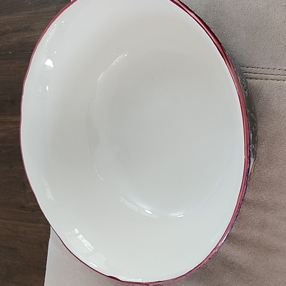 10" serving bowl cooks bazaar mountain lodge winter - Picture 2 of 5